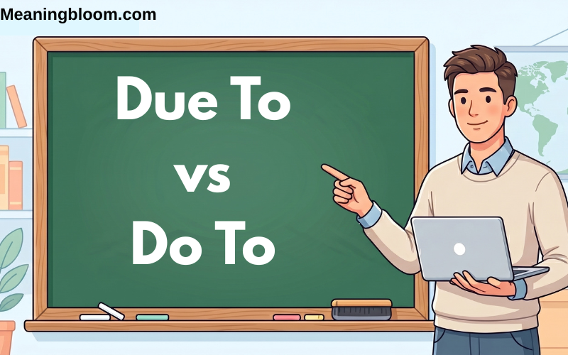 Due To vs Do To