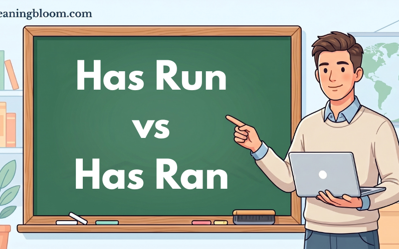Has Run vs Has Ran