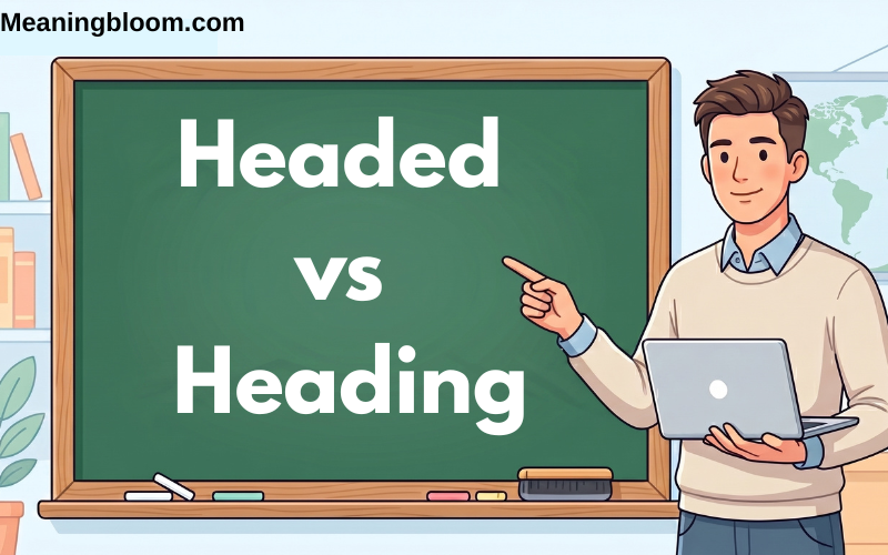 Headed vs Heading
