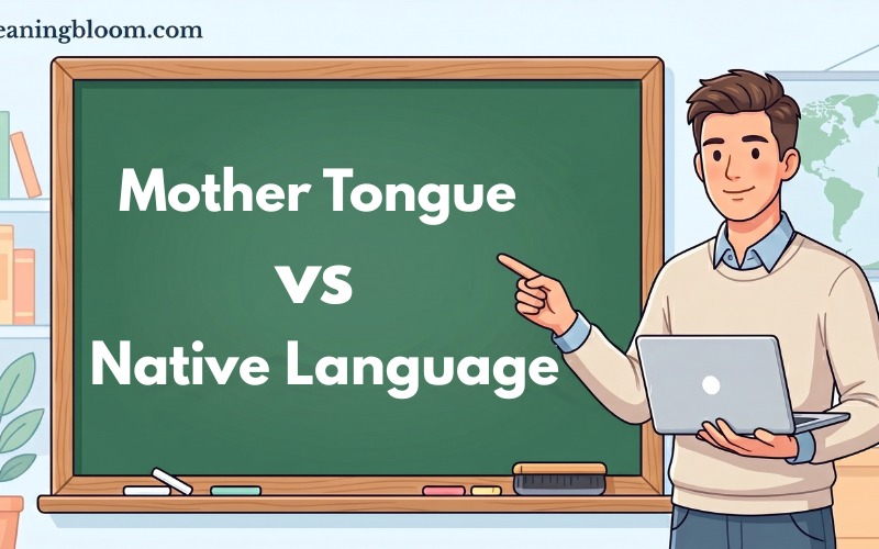 Mother Tongue vs Native Language