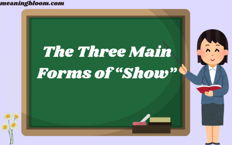 Shown vs Showed? The One Spelling Rule You Must Never Get Wrong ...