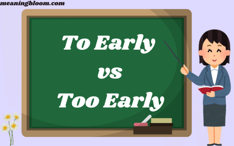 To Early vs Too Early