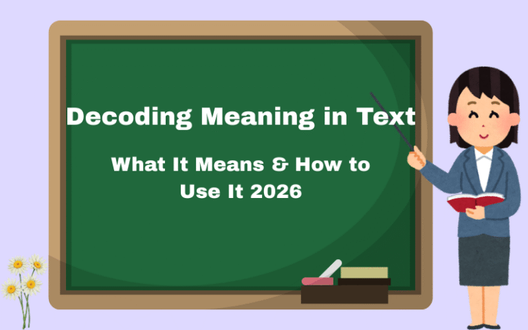 Decoding Meaning in Text