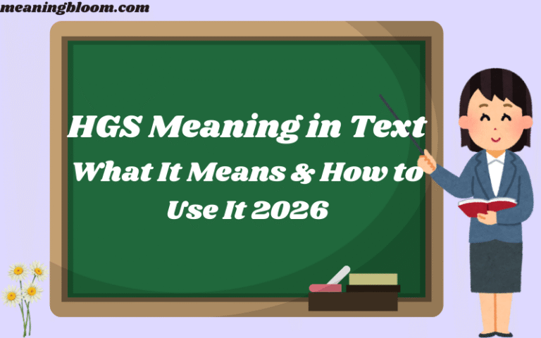HGS Meaning in Text