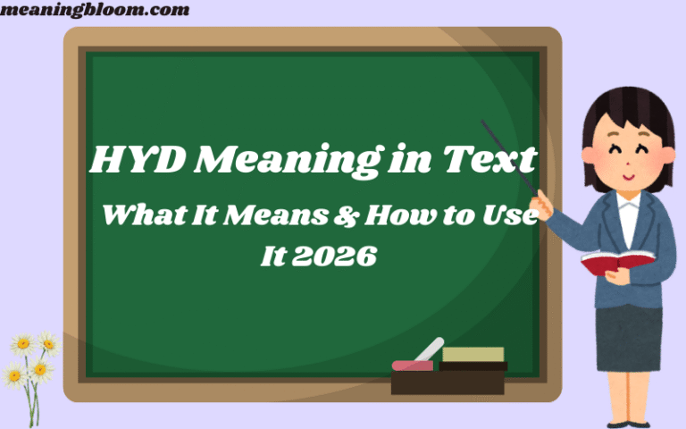 HYD Meaning in Text