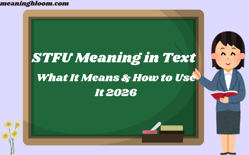 STFU Meaning in Text