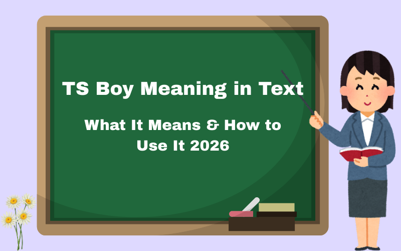 TS Boy Meaning in Text