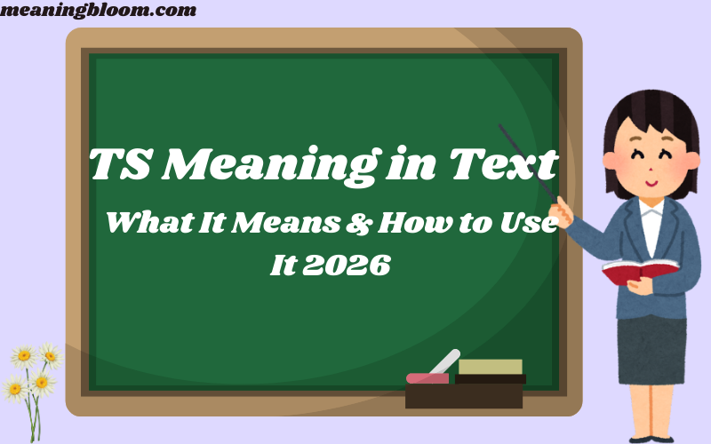TS Meaning in Text