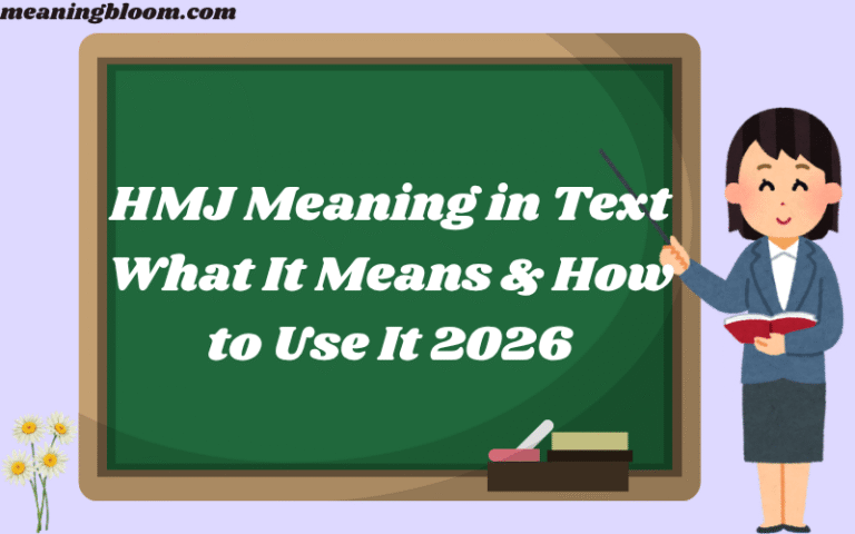 HMJ Meaning in Text