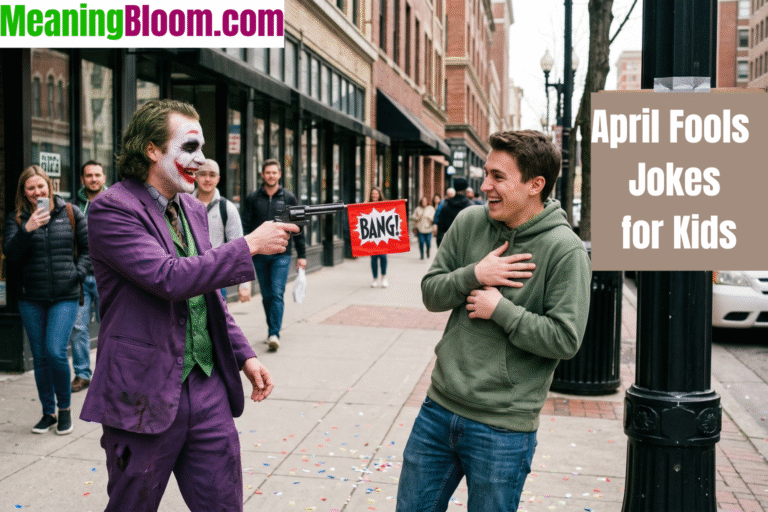 April Fools Jokes for Kids