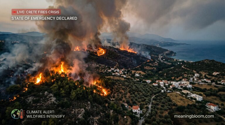 Crete fires