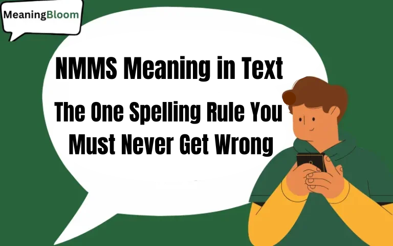 NMMS Meaning in Text