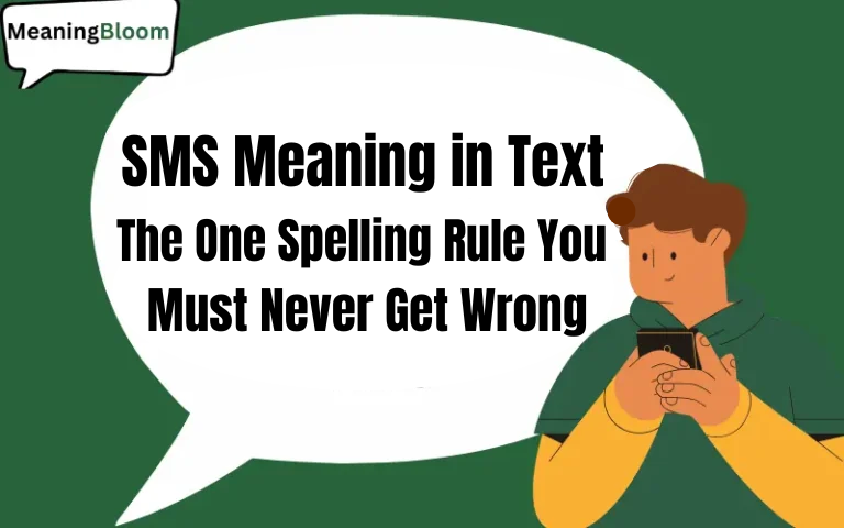 SMS Meaning in Text