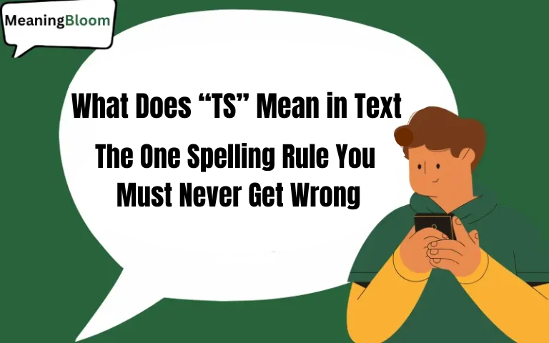 What Does “TS” Mean in Text